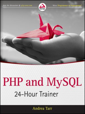 cover image of PHP and MySQL 24-Hour Trainer